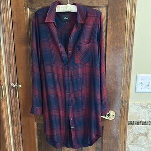 Plaid Red and Blue Rails dress.
